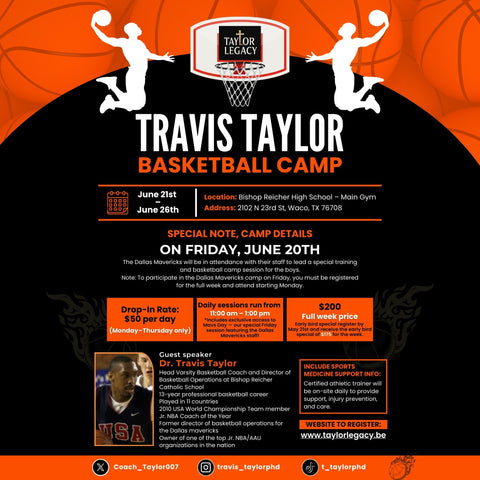 Travis Taylor X Mavs Day Camp